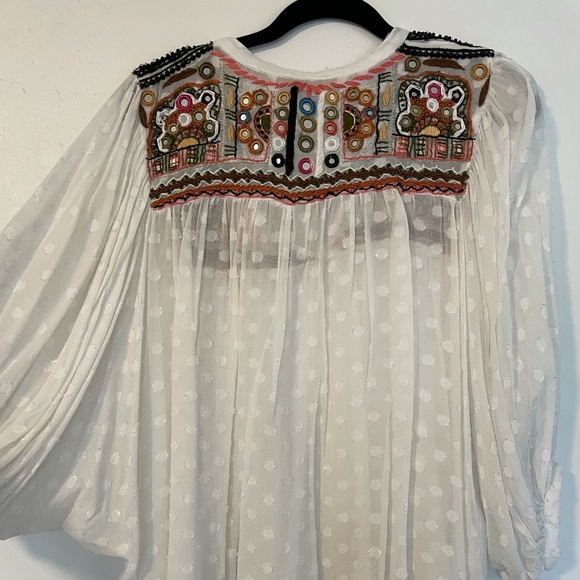ZARA Basics Boho Top - Picture 6 of 8